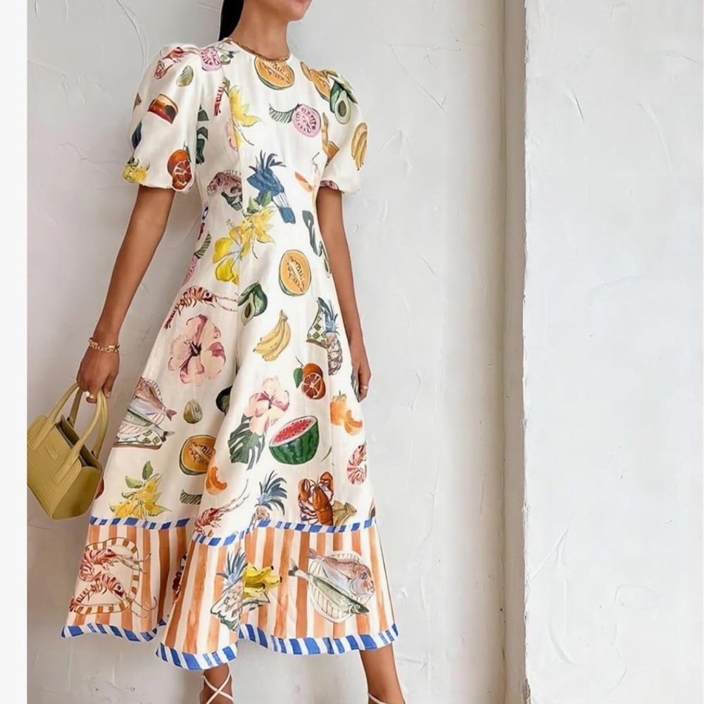 Summer Printed Women's Dress
